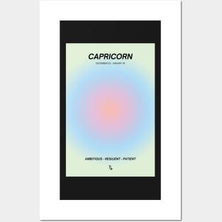 Capricorn Aura Zodiac Sign Astrology Art Posters and Art